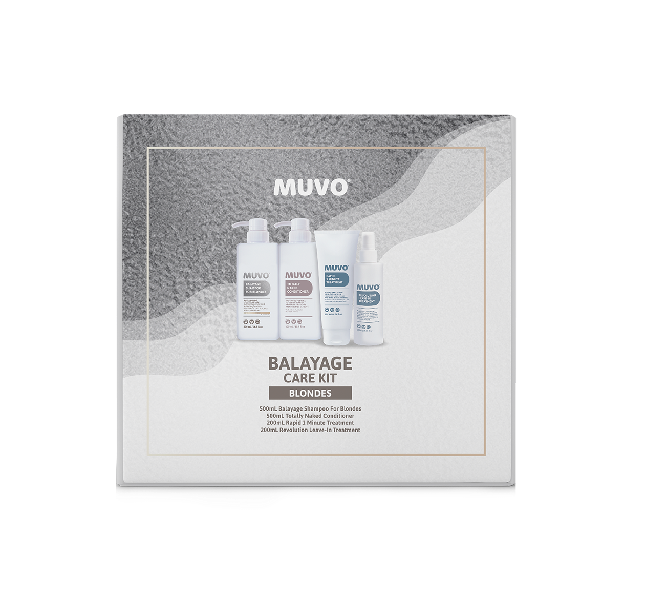 Muvo Balayage Care Kit For Blondes