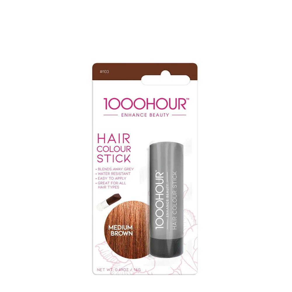 1000 Hour Hair Colour Stick - Medium Brown