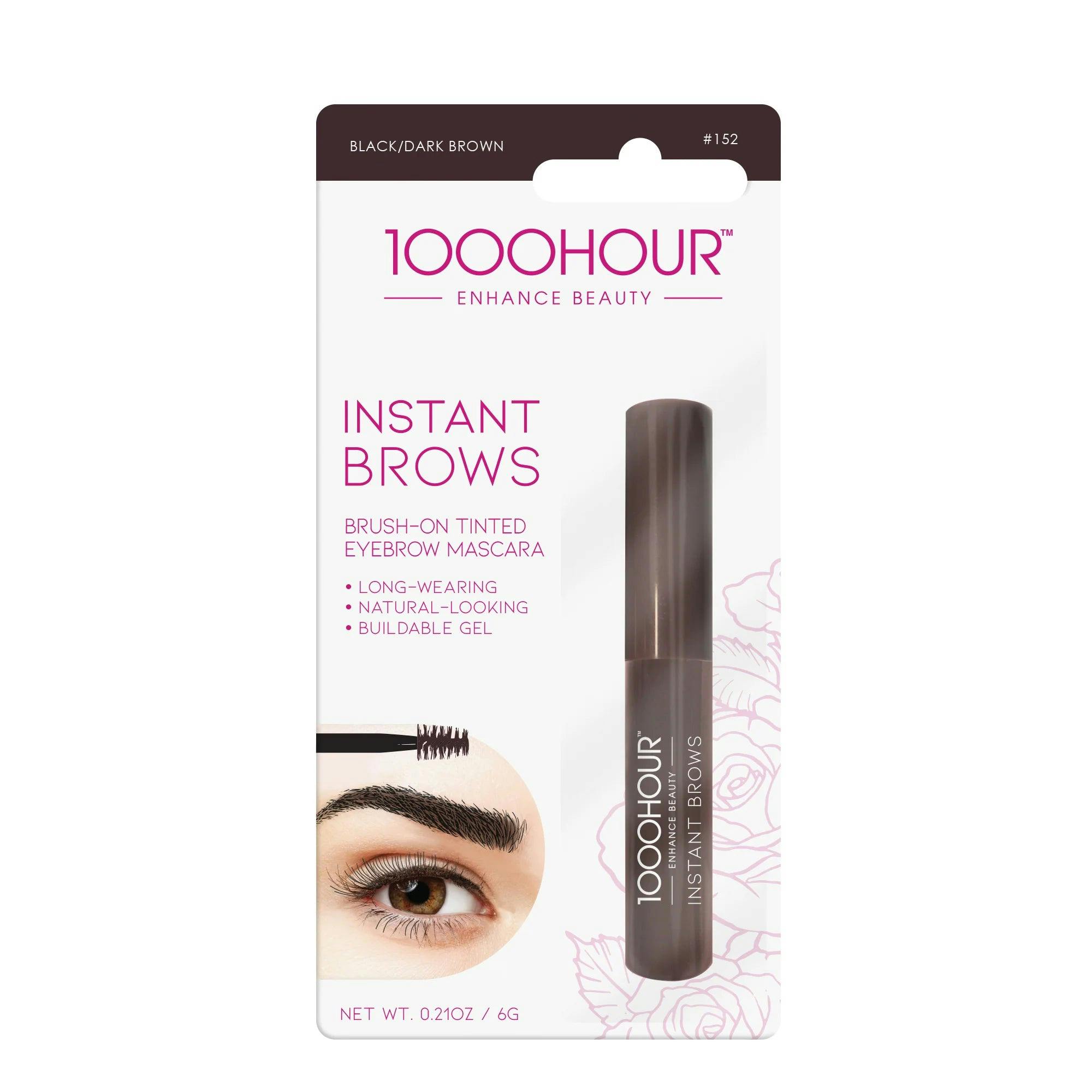 1000 Hour Instant Brows Mascara - Black/Dark Brown