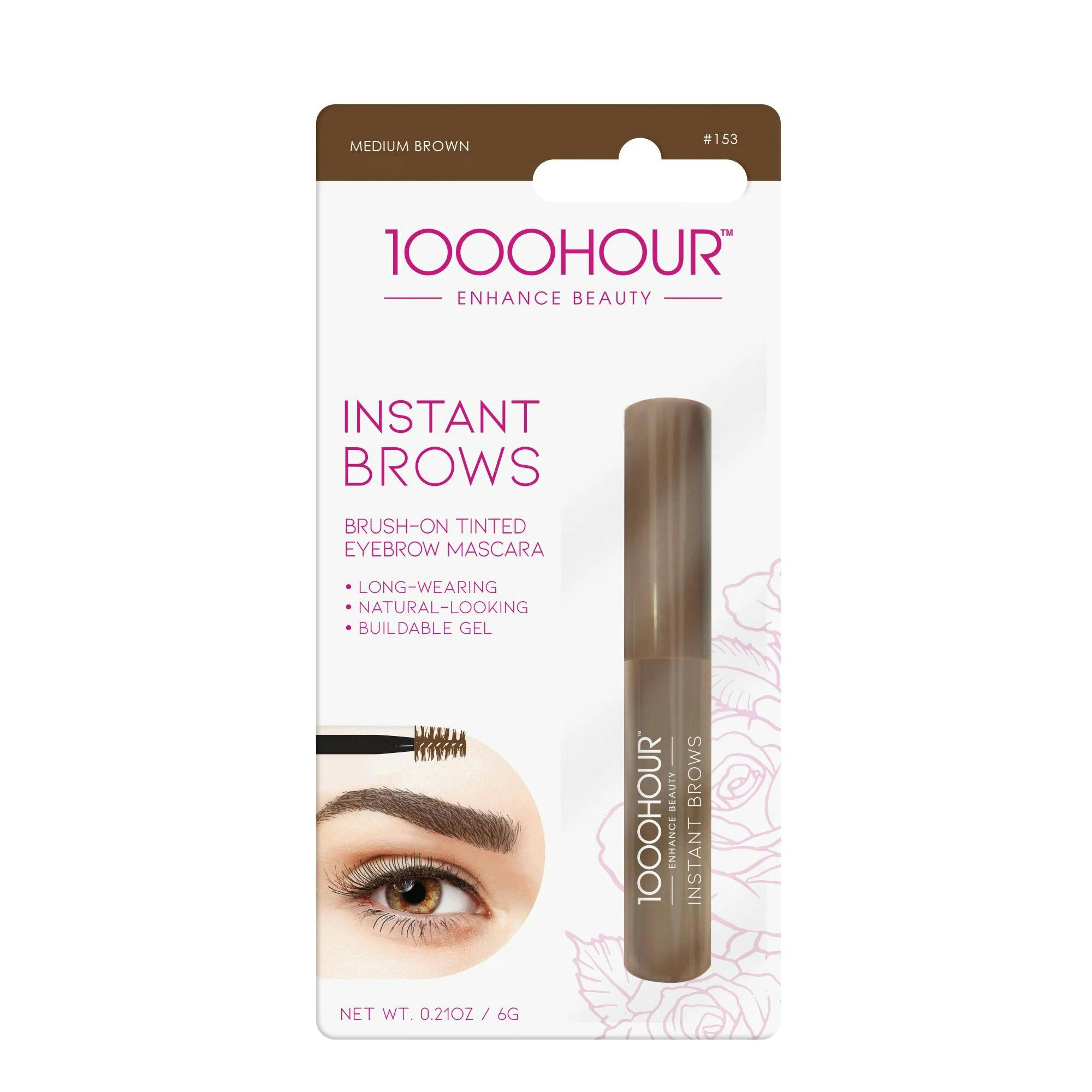 1000 Hour Instant Brows Mascara - Medium Brown
