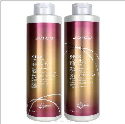 Joico K-Pak Color Therapy Shampoo and Conditioner 1000ml Bundle