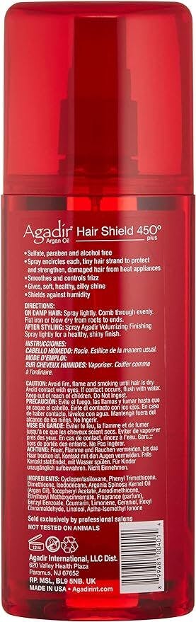 Agadir Argan Oil Hair Shield 450 Plus 200ml