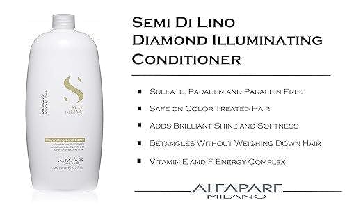 Alfaparf Milano Semi Di Lino Diamond Illuminating Conditioner 1000ml