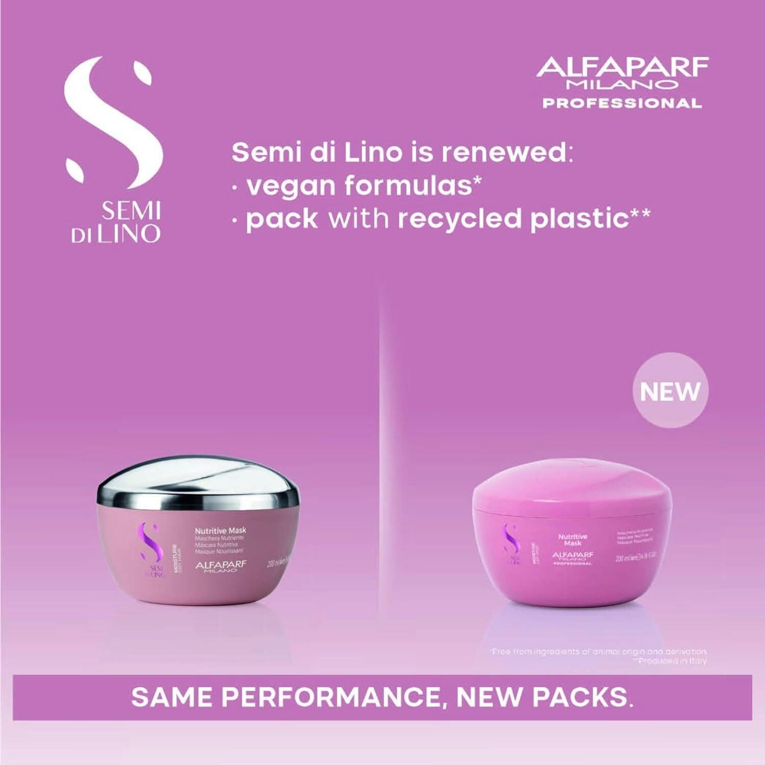 Alfaparf Milano Semi Di Lino Moisture Nutritive Mask 200ml