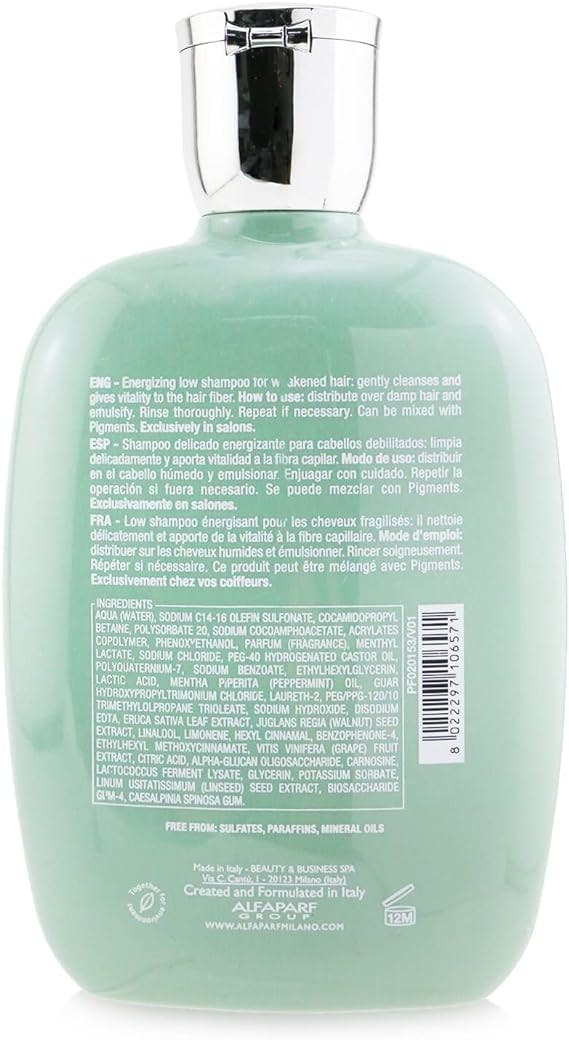Alfaparf Milano Semi Di Lino Scalp Renew Energizing Low Shampoo 250ml