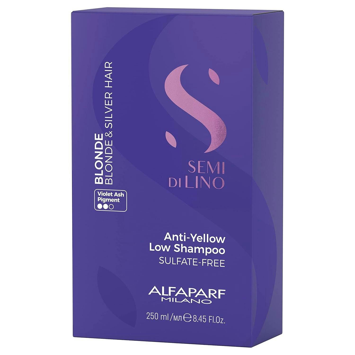 Alfaparf Milano Semi di Lino Blonde Anti-Yellow Shampoo 250ml