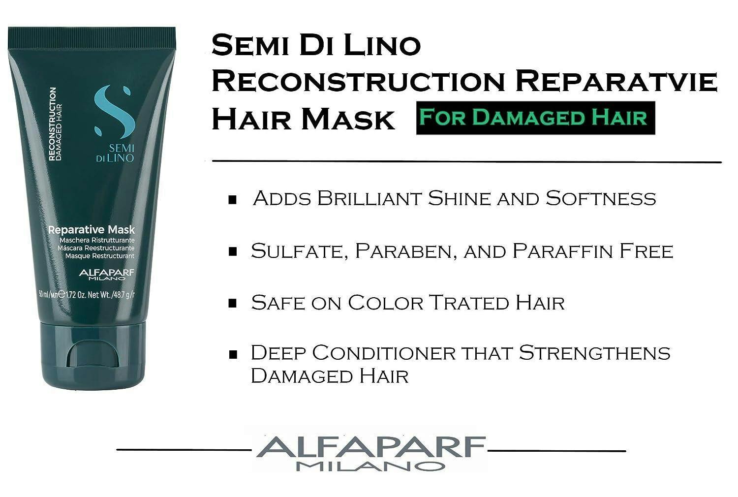 Alfaparf Milano Semi di Lino Reconstruction Reparative Mask 50ml
