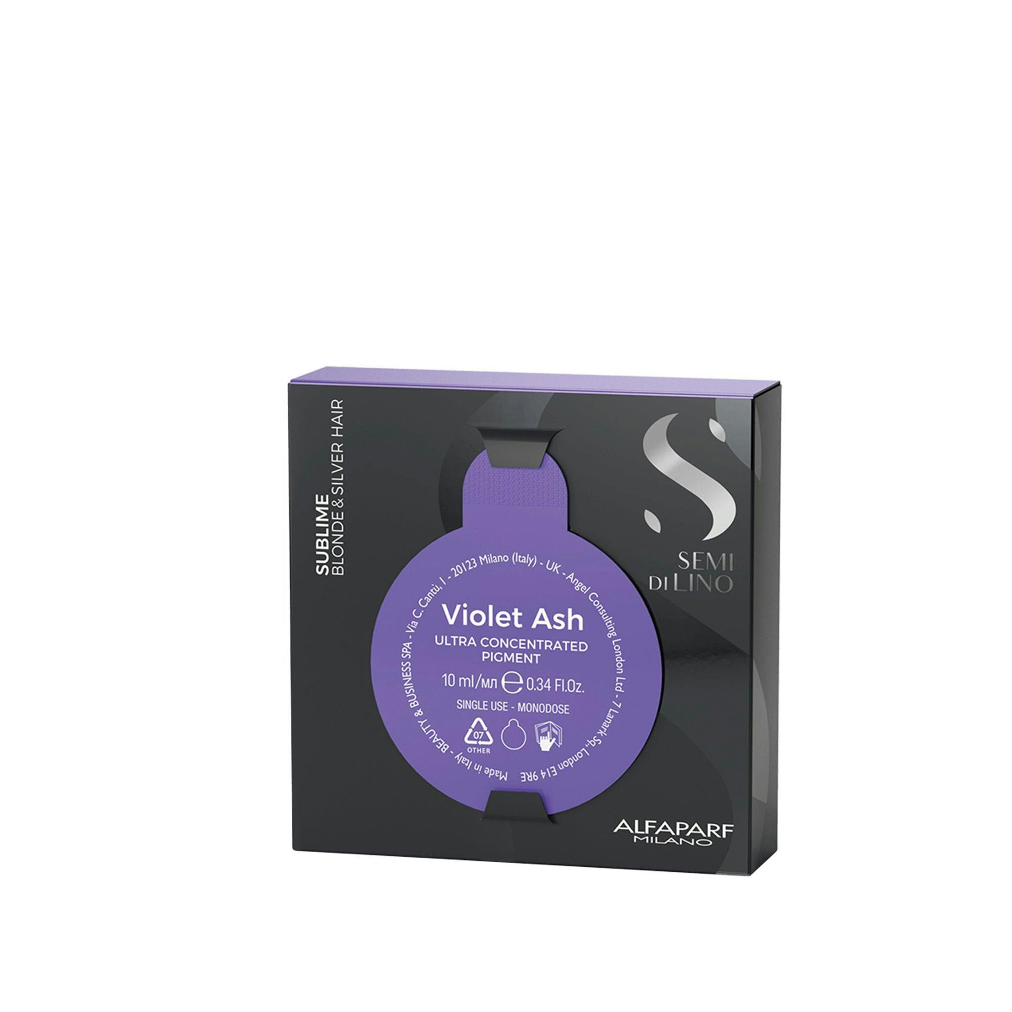 Alfaparf Milano Semi di Lino Sublime Violet Ash Ultra Concentrated Pigment 10ml