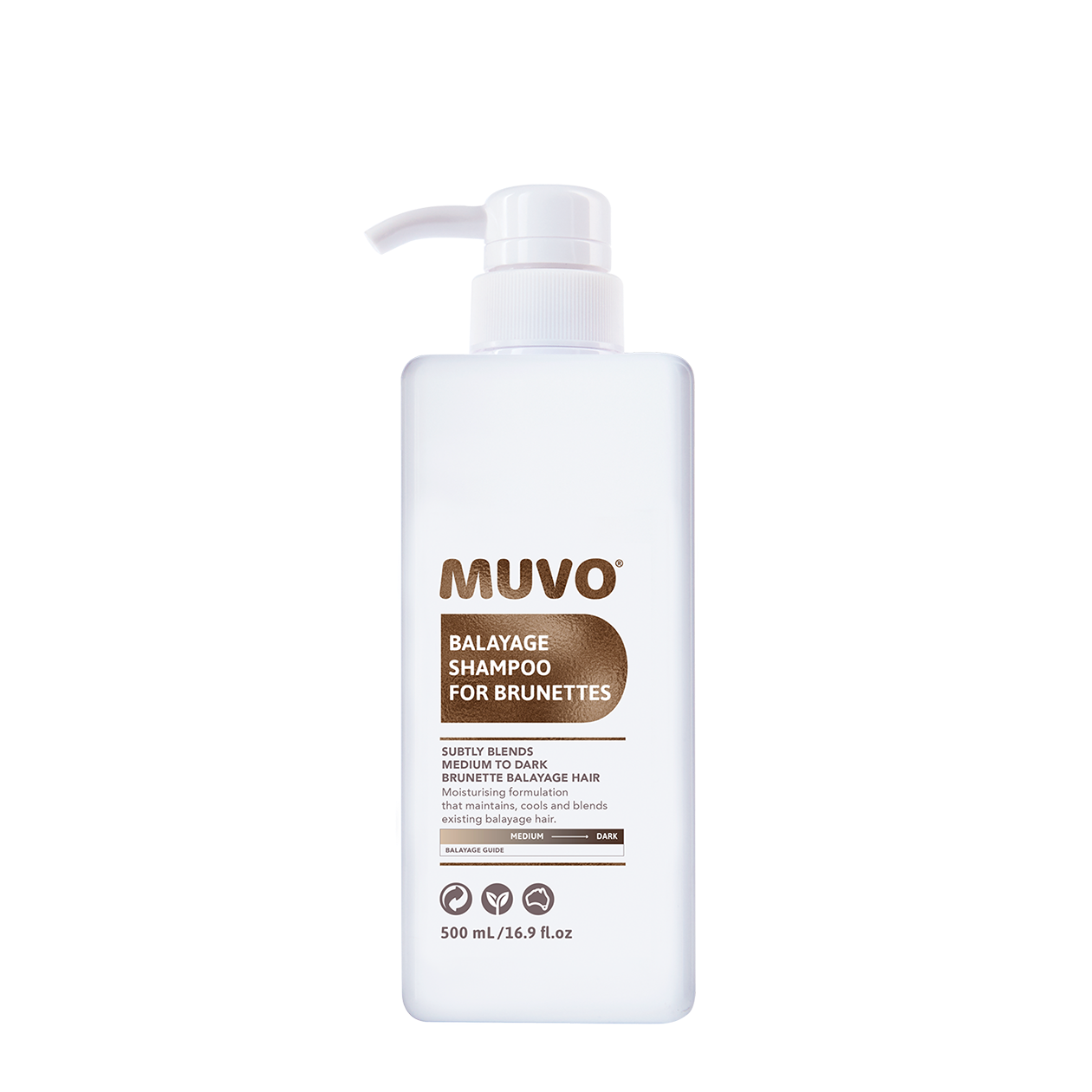 Muvo Balayage Shampoo For Brunettes 500ml