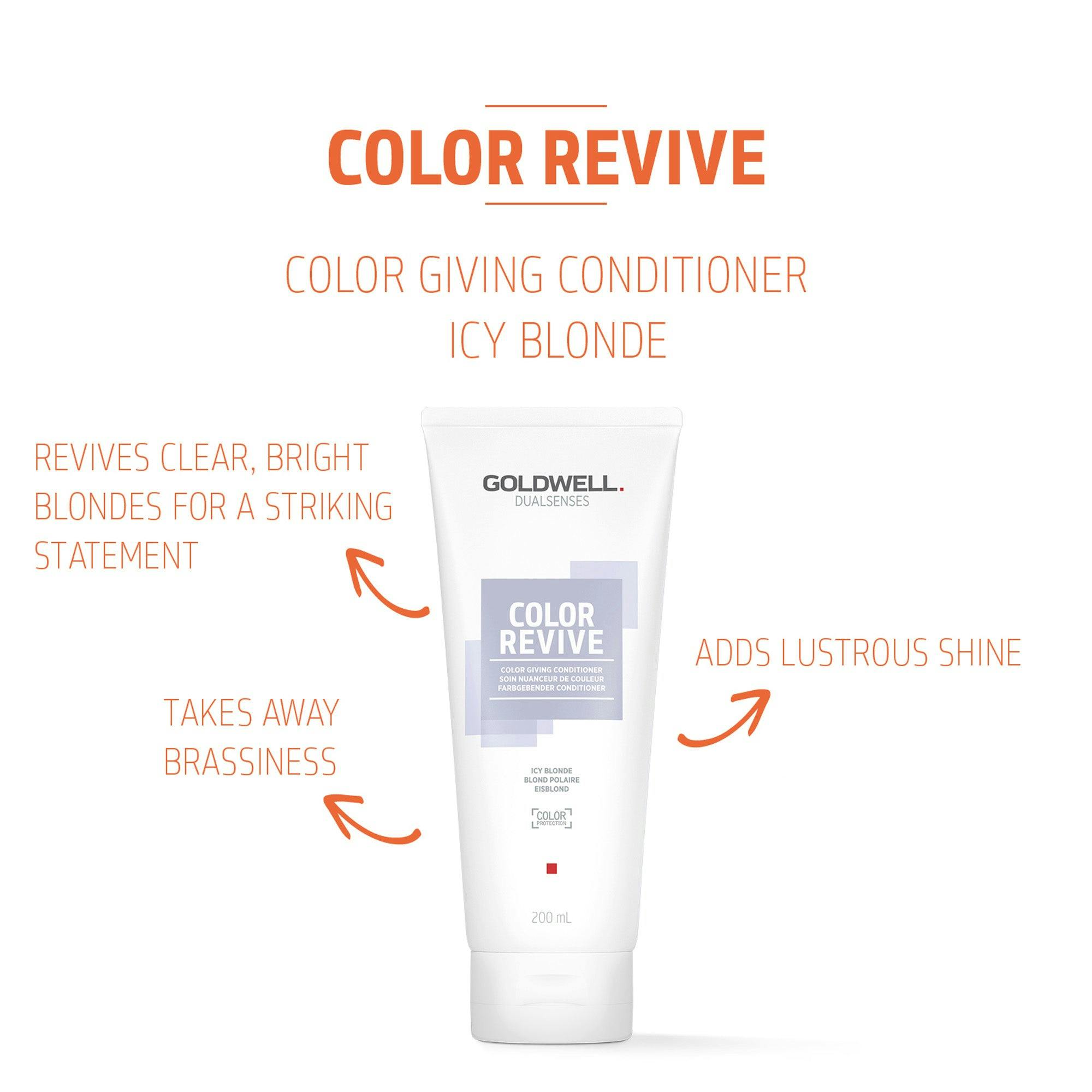 Goldwell Dualsenses Color Revive Conditioner - Icy Blonde 200ml
