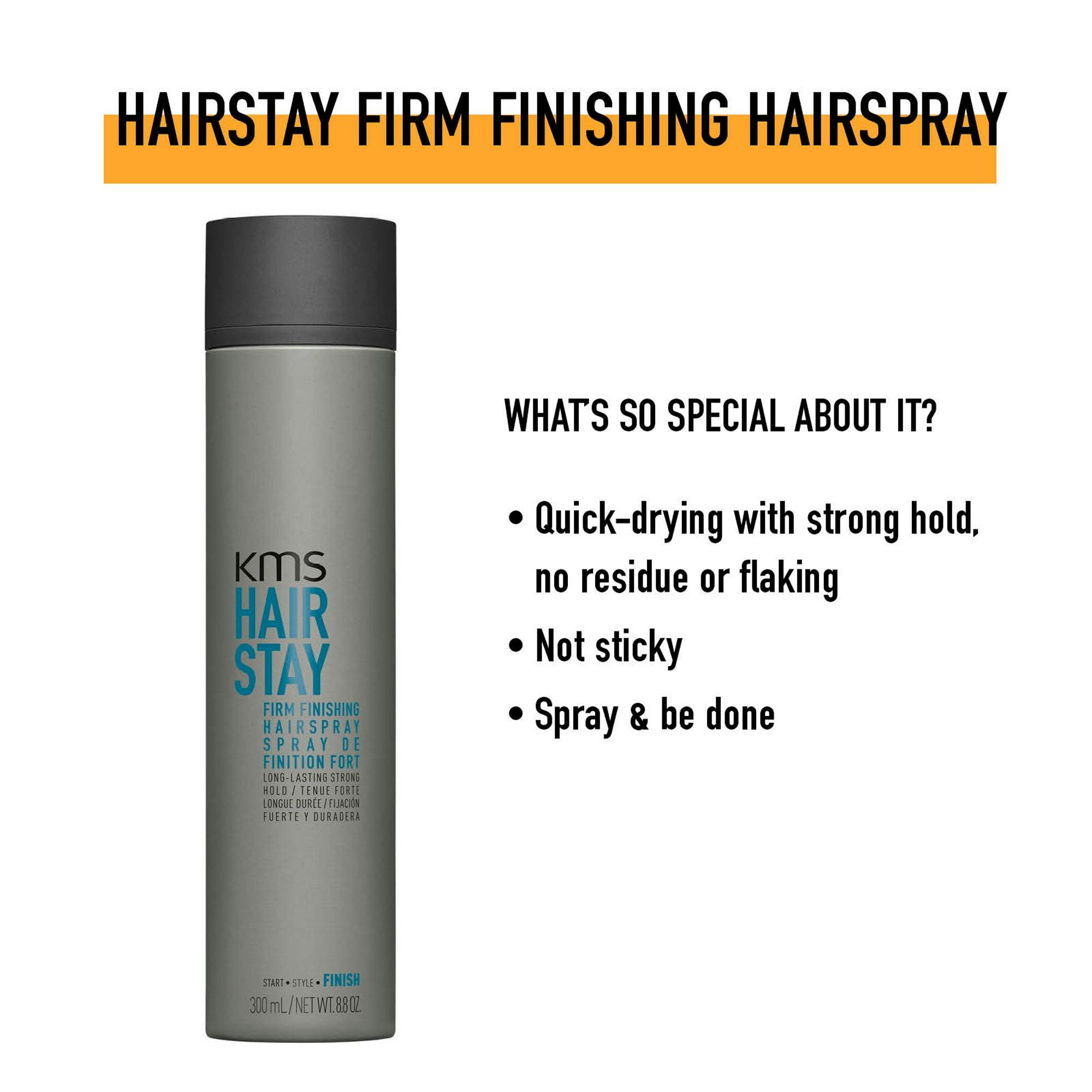 KMS Hair Stay Firm Finishing Hairspray 300ml