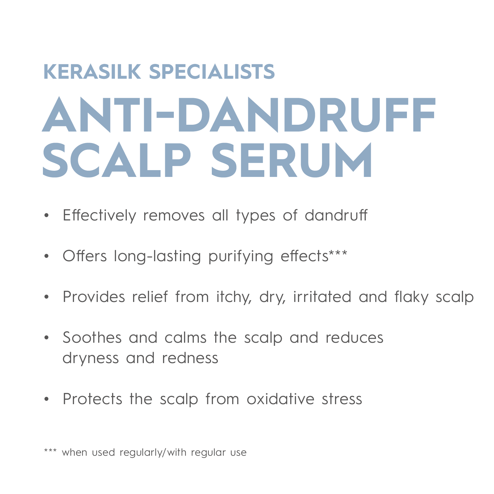 Kerasilk Anti-Dandruff Scalp Serum 100ml