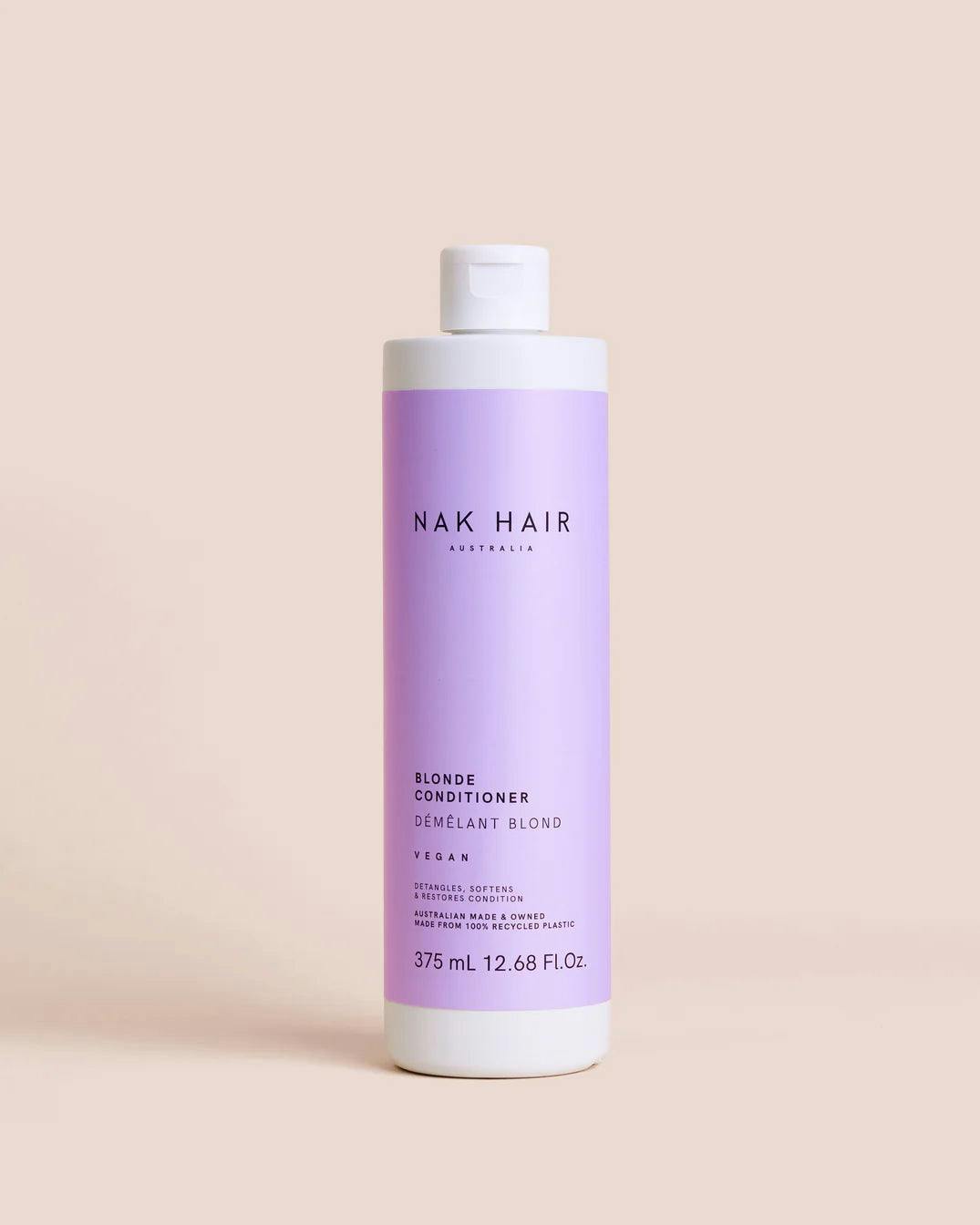 Nak Blonde Plus Shampoo and Conditioner 375ml Duo Pack