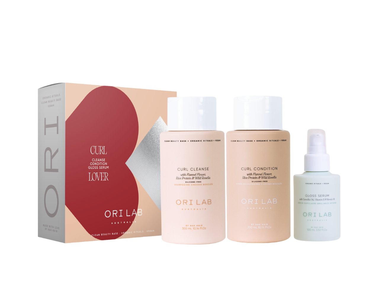 ORI Lab by Nak Hair Curl Trio Pack