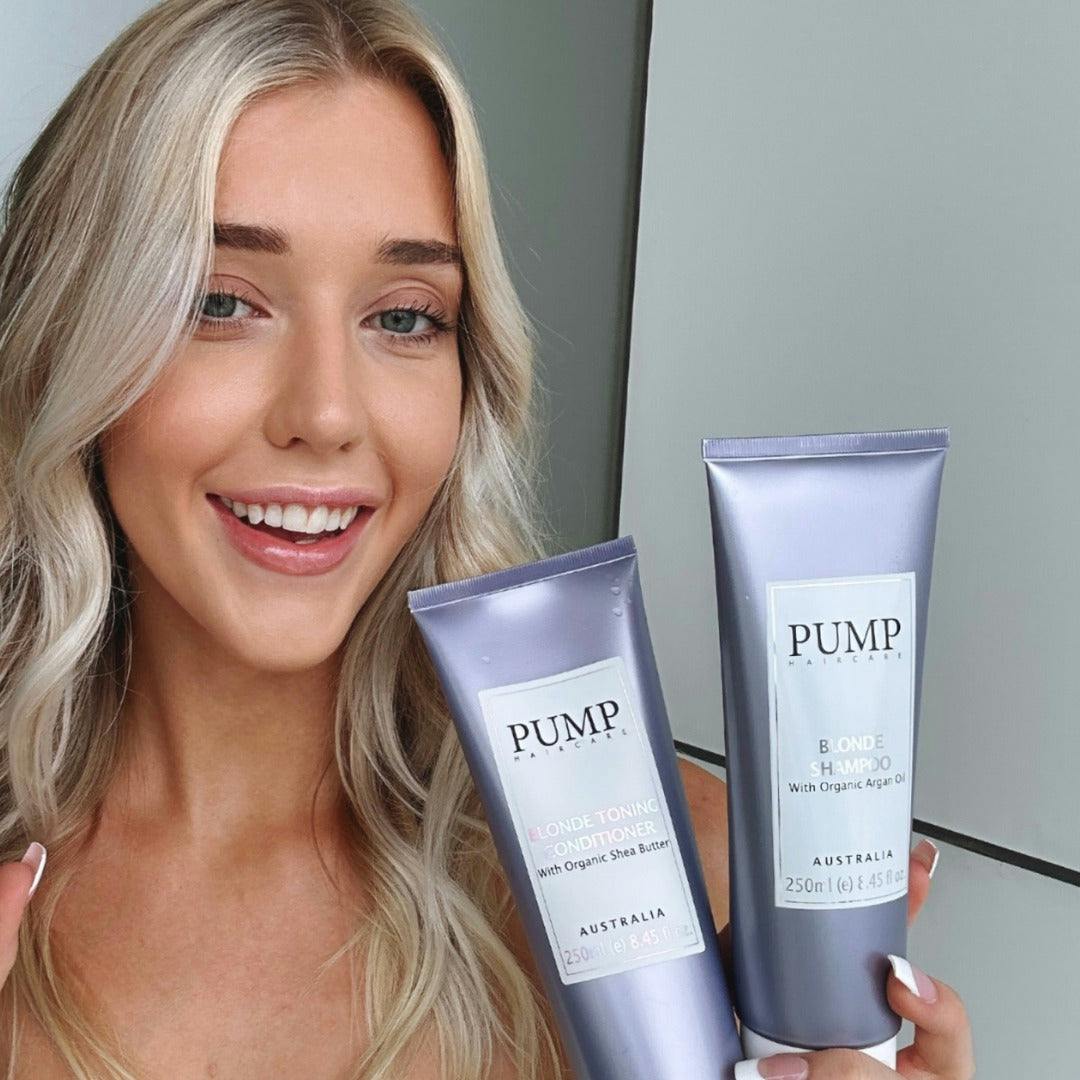 Pump Haircare Blonde Shampoo 250ml