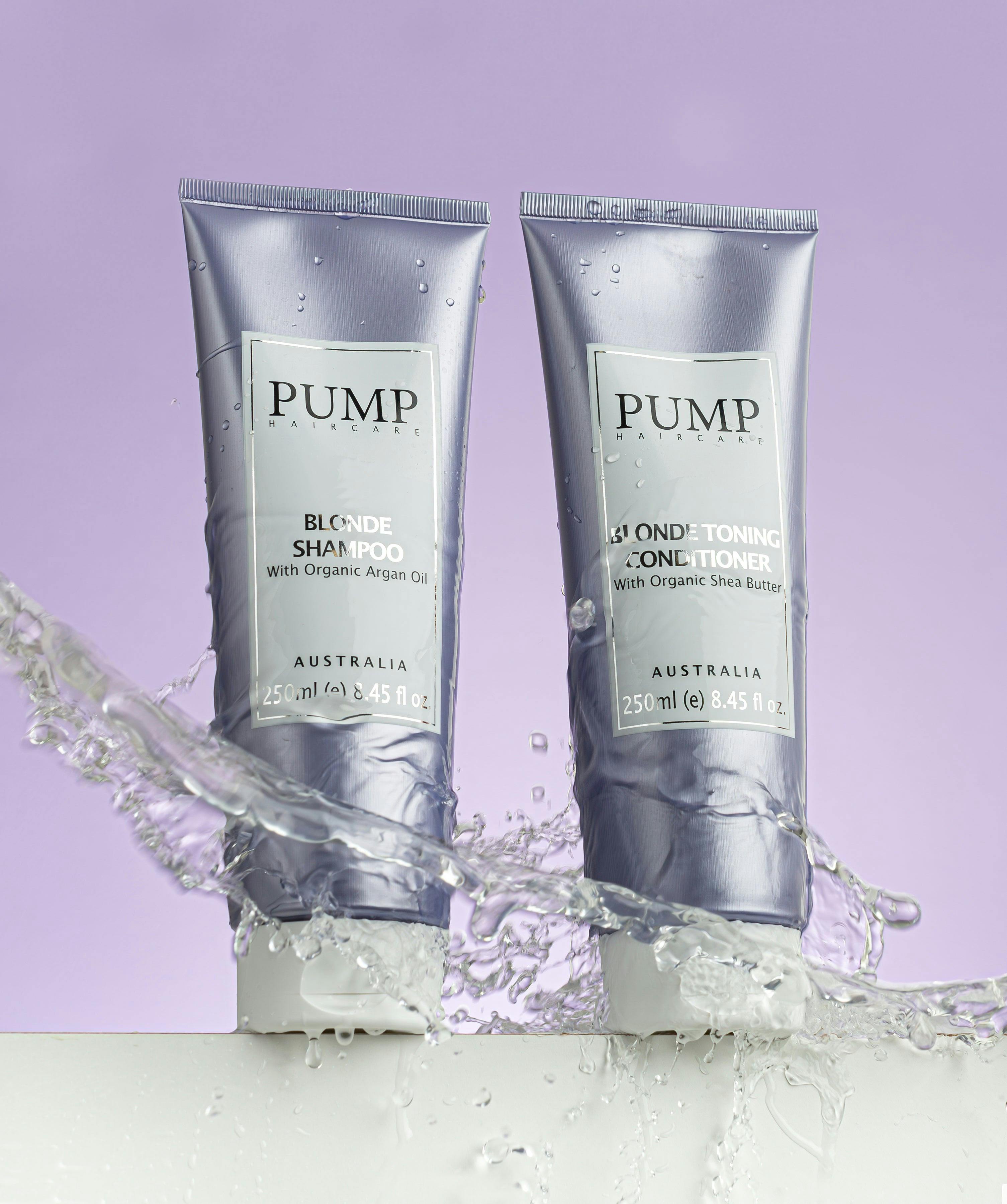Pump Haircare Blonde Toning Conditioner 250ml