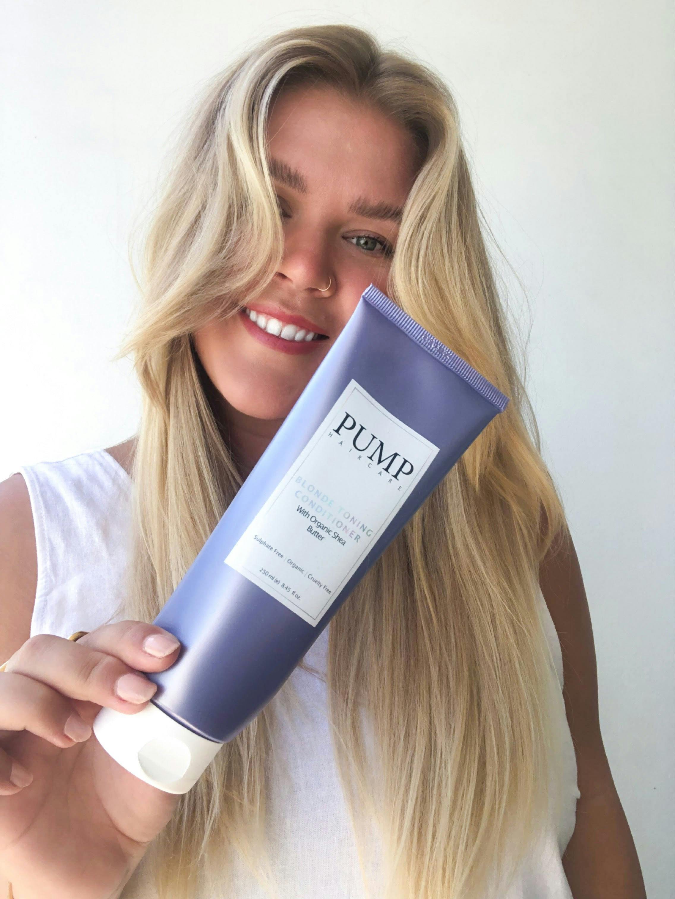 Pump Haircare Blonde Toning Conditioner 250ml
