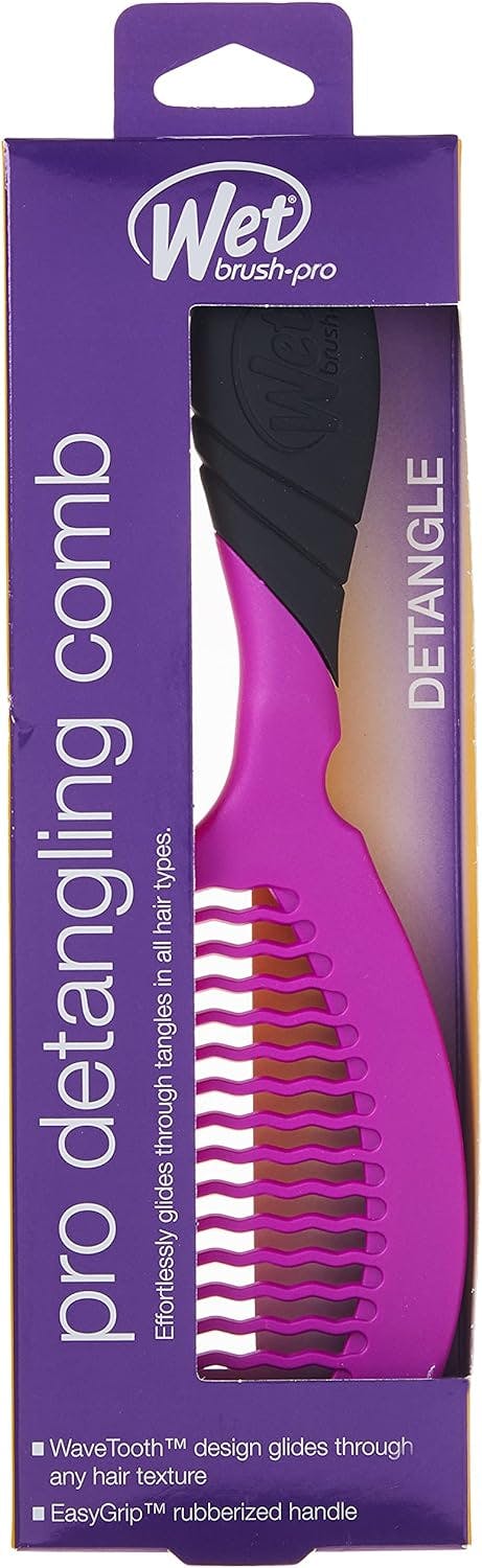 Wet Brush Pro Basin Comb Detangler Purple