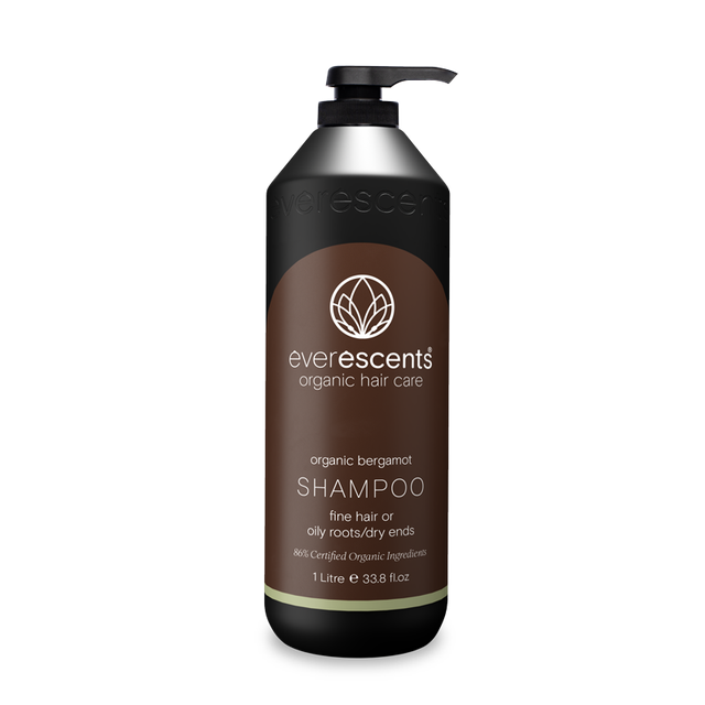 EverEscents Organic Bergamot Shampoo 1000ml