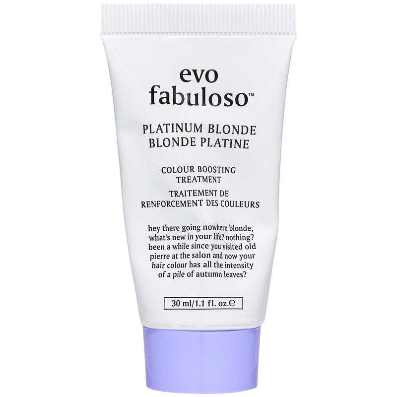 Evo Fabuloso Platinum Blonde Colour Boosting Treatment 30ml