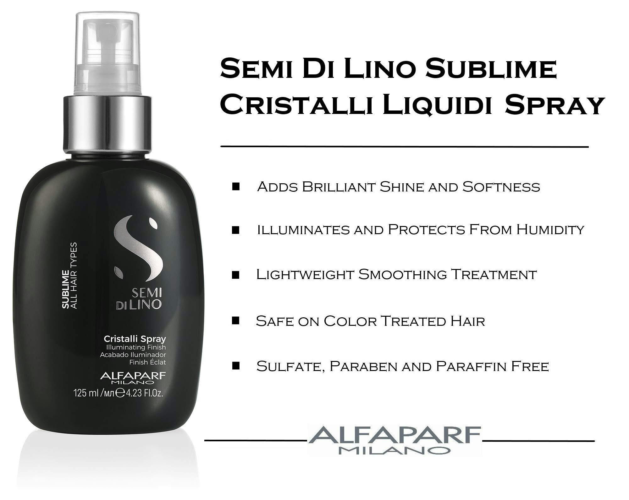 Alfaparf Milano Semi Di Lino Sublime Cristalli Spray 125ml