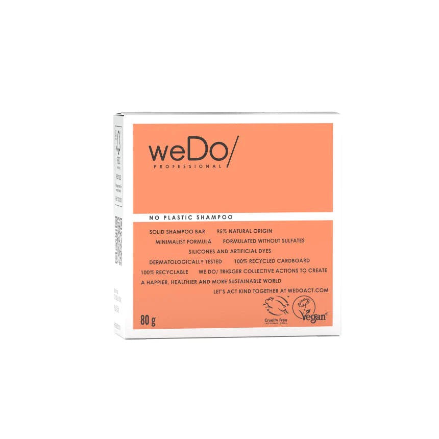 weDo No Plastic Shampoo Bar 80g