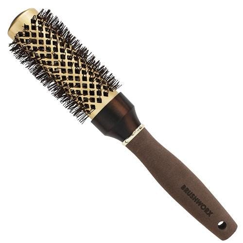 Brushworx Brazilian Bronze Hot Tube Hair Brush - Medium