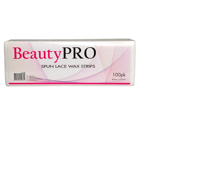 BeautyPRO Spun Lace Wax Strips - 100pc