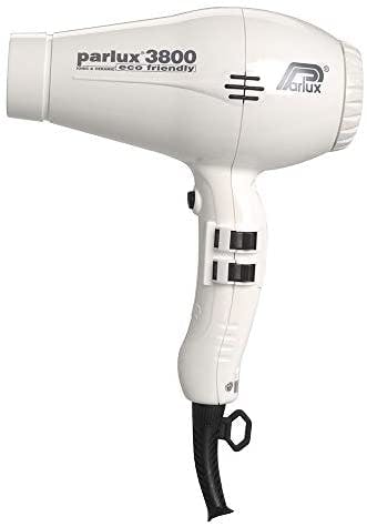 Parlux 3800 Ionic and Ceramic Hair Dryer - White