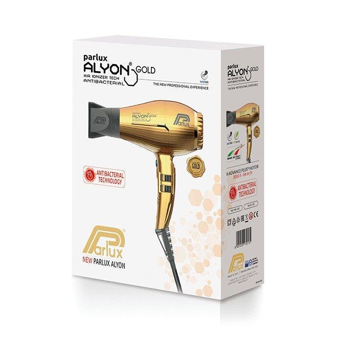 Parlux Alyon Air Ionizer 2250 Tech Hair Dryer Gold