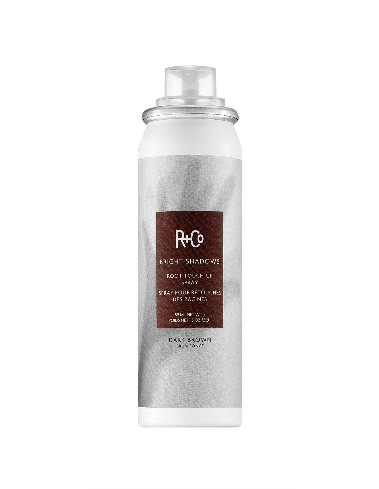 R+Co BRIGHT SHADOWS Root Touch-Up Spray - Dark Brown 59ml