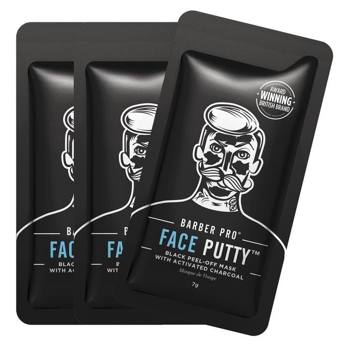 Barber Pro Face Putty Peel-Off Mask