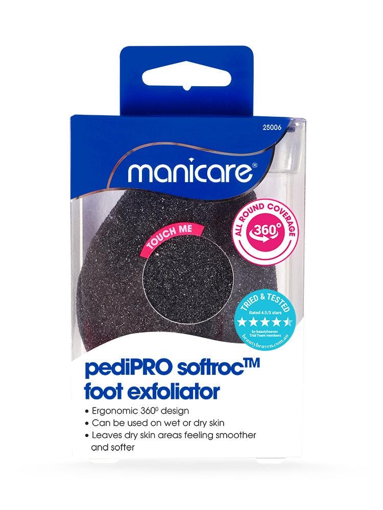 Manicare PediPro Soft Roc Foot Exfoliator 1pk