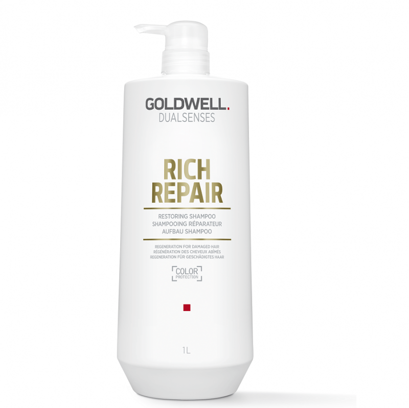 Goldwell Dualsenses Rich Repair 1 Litre Shampoo and Conditioner Bundle
