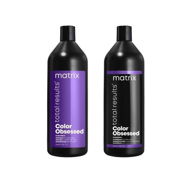 Matrix Total Results Color Obsessed 1 Litre Shampoo and Conditioner Bundle