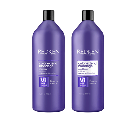 Redken Color Extend Blondage 1L Shampoo and Conditioner Bundle