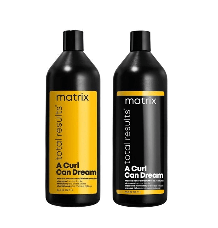 Matrix Total Results A Curl Can Dream 1 Litre Shampoo and Mask Bundle