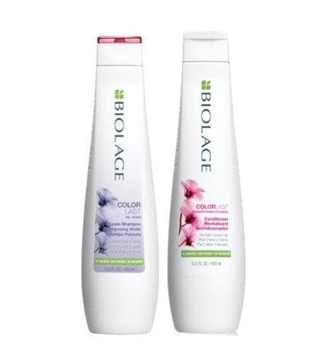 Biolage Colorlast Purple Shampoo and Colorlast Conditioner Duo Bundle