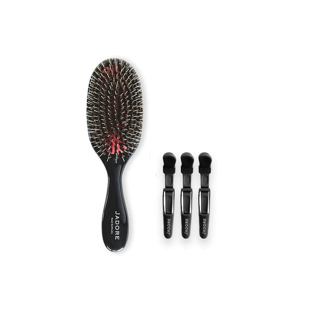 Jadore Styling Clips and Extension Brush