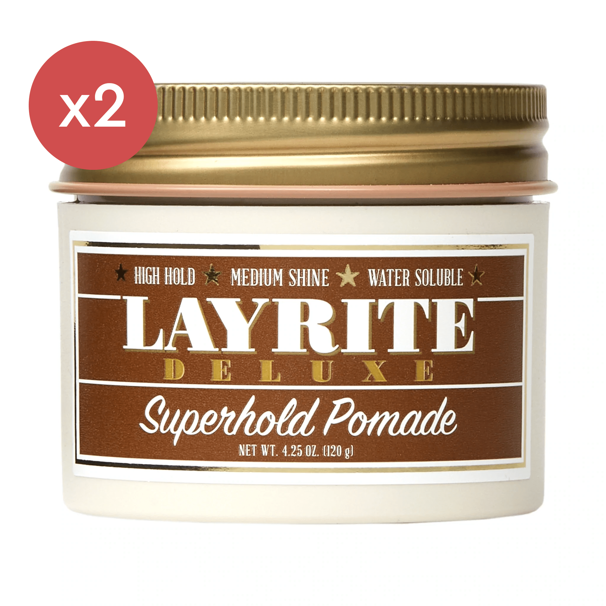 Layrite Superhold Pomade Duo Bundle