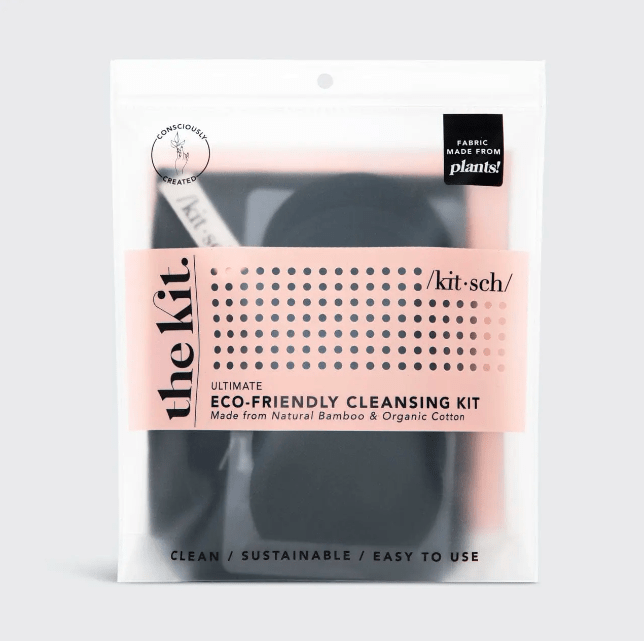 Kitsch Eco-Friendly Ultimate Cleansing Kit - Black