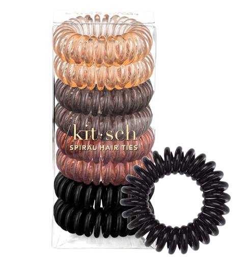 Kitsch 8 Pack Hair Coils - Brunette