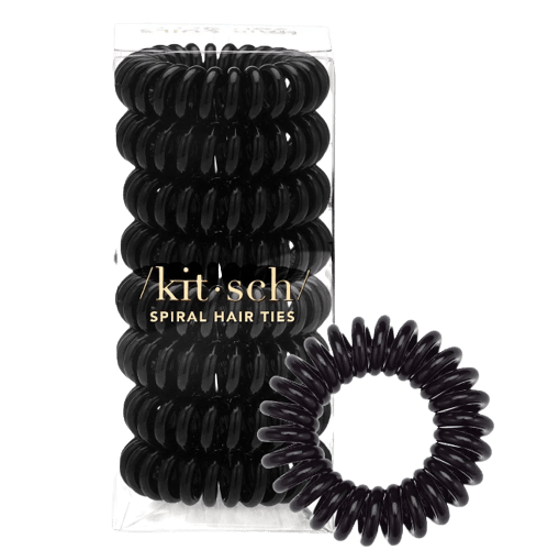 Kitsch 8 Pack Hair Coils - Black