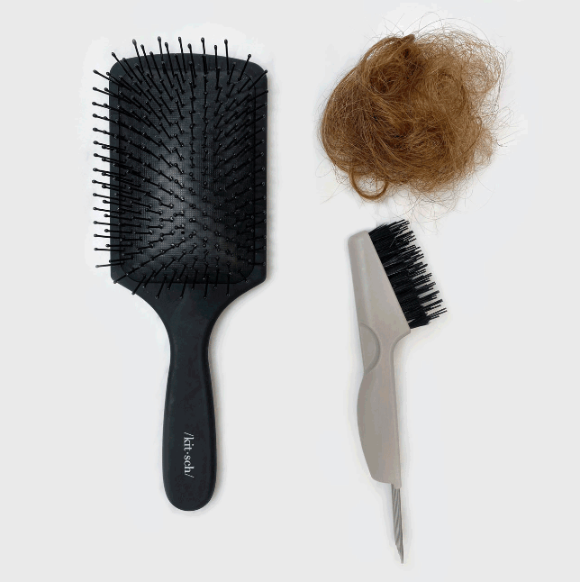 Kitsch Eco-Friendly Hairbrush Cleaner - Gray