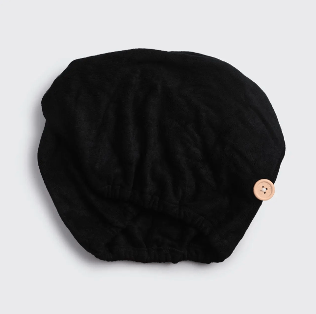 Kitsch Eco-Friendly Hair Towel - Black