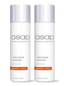 asap Daily Facial Cleanser 200ml Duo Bundle