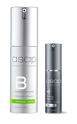 asap Super B Complex 30ml and Firming Eye Lift Serum Bundle