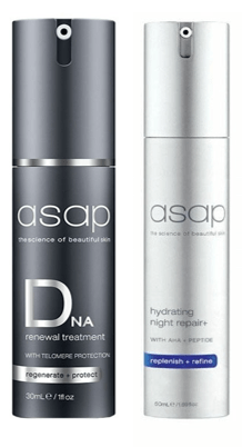 asap DNA Renewal Treatment and Hydrating Night Repair+ Bundle