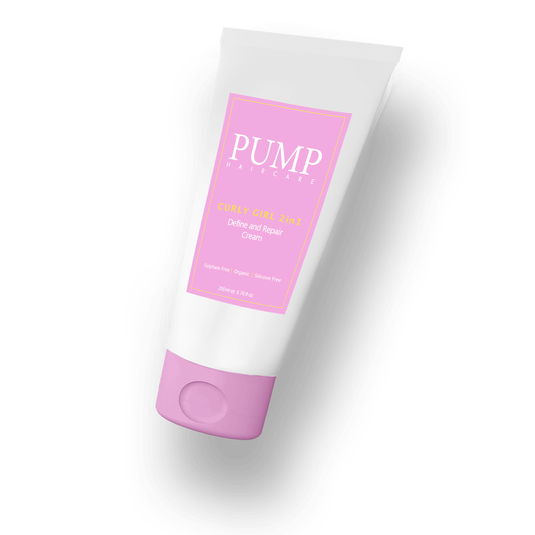 Pump Haircare Curly Girl 2 in1 Define and Repair Cream 200ml