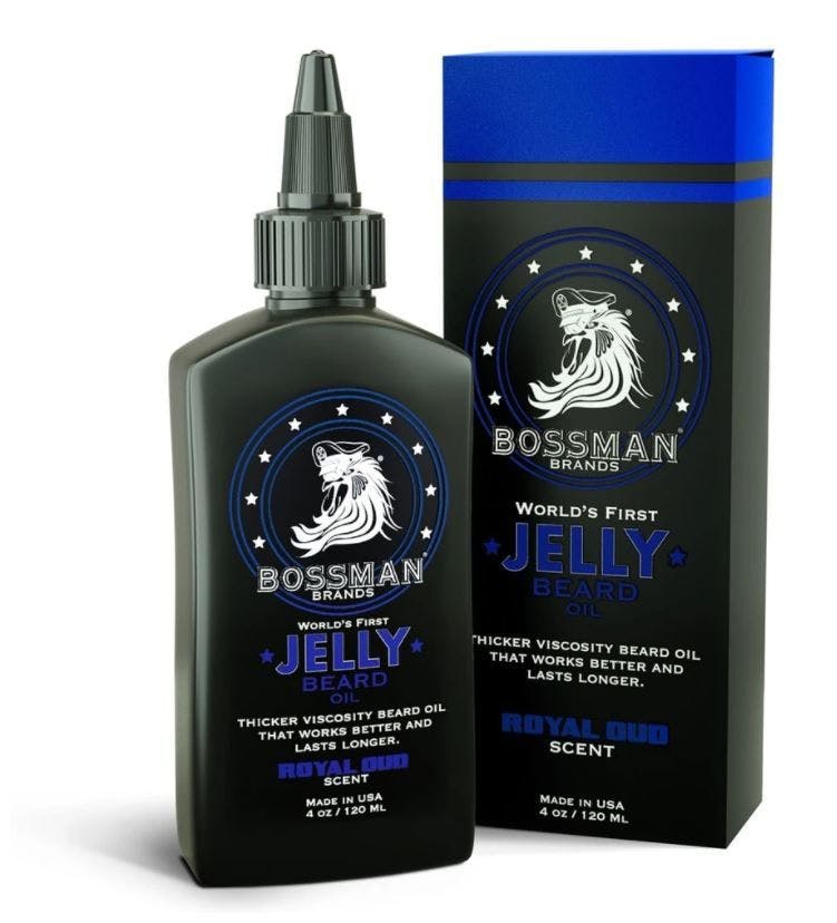 Bossman Jelly Royal Oud Scent Beard Oil 120ml